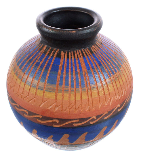 Native American Navajo Mini Hand Crafted Pottery JX123602